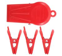 YARNOW Lot de 4 Clips Sécurité Tapis Roulant, Plastique Robuste, Touche D'arrêt d'urgence, Accessoires de Rechange pour Gym à Domicile, Fixation Fiable pour Machine de Course