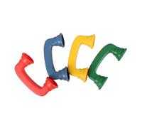 YARNOW Lot de 4 Jouets Téléphone Chuchoté en Plastique pour Garçon et Filles Jouet Éducatif Coloré Développe la Mémoire Tout-Petits