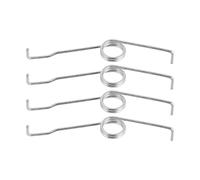 YARNOW Lot de 4 Ressorts de Rechange pour Sécateur à Main en Acier V-Type 1,8 X 15,6 Cm, Accessoires de Jardinage pour Cisaille de Printemps, Compatibles Taille-Haies et