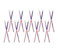 YARNOW Lot de 40 Crayons en Bois avec Drapeaux Américains et Britanniques, Dureté Équilibrée, Écriture Fluide, pour Projets Artistiques et Fournitures Scolaires Garçon et Filles