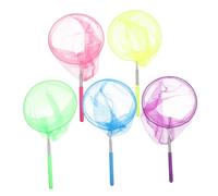 YARNOW Lot De 5 Filets De Pêche Pliables Et Rétractables pour Attraper Les pour Enfants Outils D'Extérieur en Vrac pour Attraper Les Insectes Équipement D'Aventure