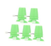 YARNOW Lot De 5 Pièces De Rechange pour Mécanisme D'Horloge Robotique Mécanique pour Enfants Pièces De Rechange pour Remontoir D'Horloge Robotique À Remontage Pièces
