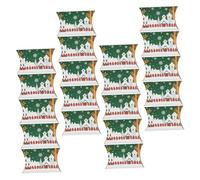YARNOW Lot de 50 Boîtes à Bonbons de Noël en Papier Blanc Petites Boîtes Décoratives pour Friandises Coffrets Présents Festifs pour Fêtes Mariage et Rangement de Douceurs