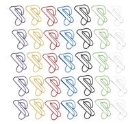 YARNOW Lot de 50 Pinces à Reliure Décoratives en Métal Forme Note de Musique, Résistantes la Décoloration et Robustes, pour Scrapbooks et Bureau Couleur Aléatoire