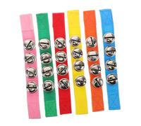 YARNOW Lot De 6 Hochets De Poignet Pour Tout-petits Jouets À Clochettes Pour Entraînement Sensoriel Spectacle De Danse