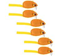 YARNOW Lot De 6 Jouets De Simulation pour Souris Et Chat - Souris Et Chat - Interactif pour - pour Bébé - pour s - Accessoires pour s - Toile - Panda