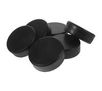 YARNOW Lot de 6 Palets de Hockey sur Glace en PU Résistant Palets d'Entraînement Légers et Solide pour Usage Intérieur et Extérieur Matériel Sportif pour Hockey sur Glace