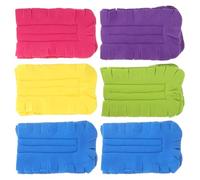 YARNOW Lot de 6 Recharges de Plumeau Duveteux Réutilisables et Lavables, Têtes de Dépoussiérage en Polaire Douce, Multi-Surfaces pour Nettoyage Maison et Bureau, Capture Poussière