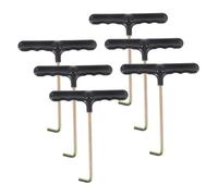 YARNOW Lot De 6 Tendeurs De Lacets Pour Patins Accessoires De Hockey Extracteur De Lacets De Chaussures Outil De Serrage De Lacets De Patins Tendeur De Lacets De Patins Plastique