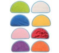 YARNOW Lot de 8 dalles de sol sensorielles pour enfants, tapis éducatifs | Couverture sensorielle pour enfants autistes, carrés de textures interactives, favorise l'exploration sensorielle, pour