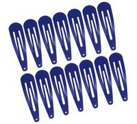 YARNOW Lot de Pinces à Cheveux Accessoire Coiffure Pratique 50 Pièces en Fer Bleu Design Simple et Classique pour Maintenir les Cheveux en Ordre pour Garçon et Filles