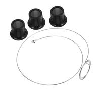 YARNOW Loupe Grossissante Horloger Verre 5x-10x-15x Multifonction Clip Métal 4 Pièces pour Réparation Bijoutier Précision Artisanat