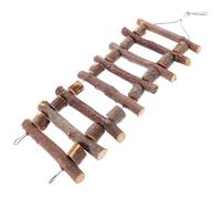 YARNOW Mâcher en Bois Naturel pour Lapins et Hamsters, Snack Dentaire pour Petits Animaux, Aide à Changer Le Comportement de Mastication et Soulager Le Stress Pendant Le Jeu
