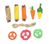 YARNOW Mâcher pour Hamster Cochon et Lapin Naturel pour Dents Favorise Activité et Réduit Le Stress des Petits Animaux