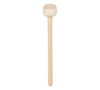 YARNOW Maillet de Batterie à Long Manche en Bois Tête Feutre Bicolore, Baguette Multifonction pour Caisse Claire et Grosse Caisse, Accessoire Percussion Professionnel pour Musique