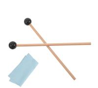 YARNOW Maillets de tambour de langue, maillets Glockenspiel, bâtons de percussion Xylophone avec manche en bois pour carillon Xylophone Glockenspiel