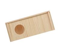 YARNOW Maison De Cachette De Hamster Enceinte Cages à Hamsters Cage à Souris Piège à Souris Coopérative Dehors Animal De Compagnie Maison De Hamster Décor Caille en Bois