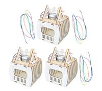 YARNOW Maquette en Bois Téléphérique Touristique à Assembler pour Garçon et Filles - Kit 3 Pièces - Puzzle Scientifique Éducatif - Jeu Créatif Manuel et Ludique pour Apprentissage Stem