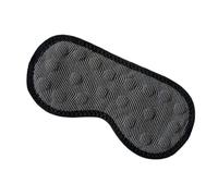 YARNOW Masque de Sommeil Magnétique Ajustable Noir Oculaire Détente Musculaire Confort pour Voyage et Relaxation