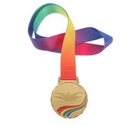 YARNOW Médaille Détaillée avec Alliage de Natation Finition de Zinc en Embossée Design Authentique Reconnaissance Couleur Or et pour Compétitions Sportives des Athlètes