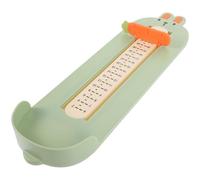 YARNOW Mesureur de Pied Garçon Fille Précis Plastique Vert avec Double Échelle Règle de Mesure de Pointure pour Garçon Fille et Tout- Dispositif Simple et Sûr pour Mesurer la Du Pied
