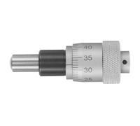 YARNOW Micromètre Manuel en Acier Inoxydable Commande Linéaire pour Métrologie Industrielle et Usinage de Matériaux Délicats Argenté
