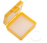 YARNOW Micromètre pour Microscope à Verre Deux Règles Croisées de 10 Mm pour Analyse Quantitative et Inspection de Fibres Textiles