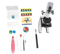 YARNOW Microscope Éducatif pour Garçon Fille Kit de Microscope avec Amplifications Outils Scientifiques et Accessoires pour Expériences de Science à