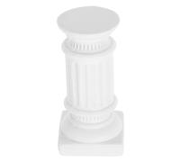 YARNOW Mini Décorative pour Mariage et Décoration Intérieure, Sculpture en Résine Blanche Finition Polie, Ornement Miniature Polyvalent pour Table et Jardin