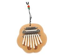 YARNOW Mini Kalimba Bois Notes Instrument de Musique Portable pour Débutants Piano à Pouce avec Design Ergonomique et pour Famille et Amis
