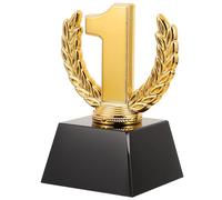 YARNOW Mini Trophée Décoratif en Cristal Doré pour Compétitions de Jeux, Récompense Délicate et Lumineuse, Encourage la Participation des Étudiants Gagnants Rugby