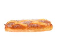 YARNOW Modèle de Baguette Réaliste en PVC Souple Accessoire de Décoration Alimentaire Présentoir de Pâtisserie pour Photographie et Vitrine Simulation de Nourriture 1 Pièce