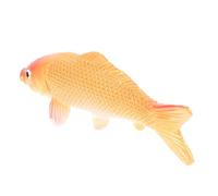 YARNOW Modèle de Carpe Artificielle Décorative Réaliste, Figure de Poisson Résistante en PVC, Décor Compact pour Photographie et Décoration d'Aquarium