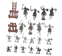 YARNOW Modèle Miniature pour Garçon et Filles Figurines Soldats 5 CM en ABS Décoration de Table et Accessoires de Jeu Jouet Éducatif pour Garçon et Filles 10 Pièces