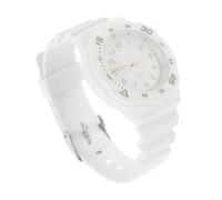 YARNOW Montre-Bracelet Blanc Résine D'extérieur Bracelet en Étanche