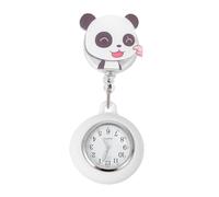 YARNOW Montre Infirmière Clip Panda Originale Montre Fob Soignant Résistante et Pratique de Poche Stylée pour Infirmières et Médecins