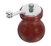 YARNOW Moulin à Poivre Manuel Bois Redondant avec Couteau Céramique Facile à Nettoyer pour Poivre Sel Fin et Épices Modèle Petit Coloris Varié
