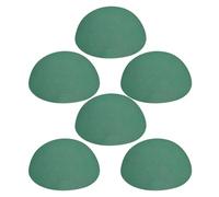 YARNOW Mousses Sèches Demi-boule pour de Table de Restaurant Lot de 6 en Mousse Artisanale Décoration Élégante sans Entretien pour Fleurs Artificielles