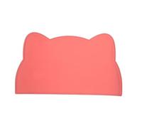 YARNOW Napperon pour Animaux De Compagnie Sets De Table Chien Tapis De Dîner pour Chien Alimentaire Antiadhésif Tapis d'alimentation Lente Set De Table Chat Rose Gel De Silice