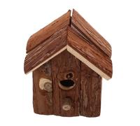 YARNOW Nichoir en Cèdre pour Jardin Nichoir Dextérieur Robuste en Bois Facile À Suspendre Décoration pour La Maison Ou Le Parc