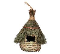 YARNOW Nichoir Extérieur Tissé Main Nid Oiseau Jonc De Mer pour Jardin Décoration De Maison Oiseau Suspendue
