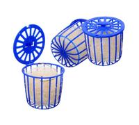YARNOW Nid D'oiseau en Plastique et Jute 3pcs pour Perruches et Oiseaux Domestiques, Facile à Entretenir, Design Portable, pour Usage Extérieur en Cage