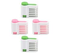 YARNOW Niveleur à Gâteau pour Pâtisserie Maison en Pp, Outil de Découpe Précis et Sécurisé, 4 Pièces pour Trancheuse à Gâteau, Cuisine Domestique et Atelier de Pâtisserie