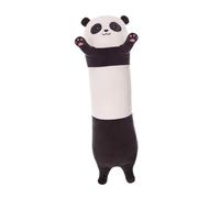 YARNOW Oreiller Peluche Panda Long 70 Cm en Peluche Douce Coussin Décoratif pour Garçon et Filles et Chambre Panda Adorable et Confortable pour Fille Oreiller