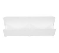YARNOW Organisateur de Chaussures Drainage pour Pantoufles et Chaussures en Plastique Blanc sans Perforation Résistant à L'humidité et Rouille pour Salle de Bain ou Chambre