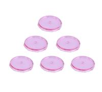 YARNOW Organisateur de Hebdomadaire Rond Portable 7 Compartiments Étanches en Pc, Pilulier Journalier Compact Facile à Glisser le Paquet