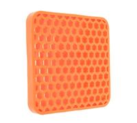 YARNOW Organisateur Mural en Silicone pour Outils de Débosselage Automobile Rangement Intégré et Stockage Pratique pour Têtes de Remplacement Orange, pour Réparation Auto
