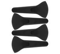 YARNOW Organisateur Mural Magnétique 4pcs pour Ciseaux de Réfrigérateur en Plastique Noir, Rangement Polyvalent et Minimaliste Cuisine