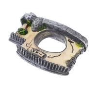 YARNOW Ornements De Jardin Résine Décoration De Paysage Chinoise pour Aquariums Et Bonsai Élégance Traditionnelle Et Détails Fins Décor Intérieur Et Extérieur