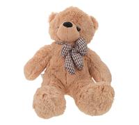 YARNOW Ours en Peluche Semi-Fini Coque Non Rembourrée Kit pour Créer Son Propre Ours Peau d'ours en Peluche À Rembourrer Revêtement en Peau d'animal Non Rembourrée Marron